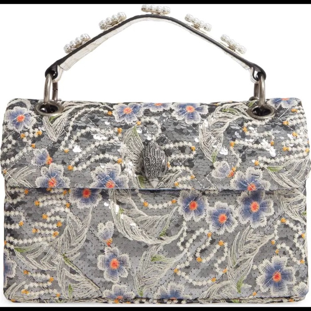 KURT GEIGER LONDON
Kensington Embroidered Sequin Shoulder Bag - Picture 2 of 12
